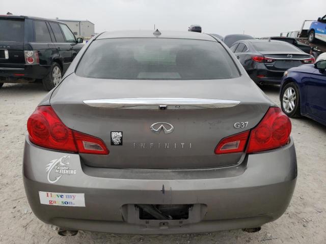 JNKCV61EX9M012172 - 2009 INFINITI G37 BASE GRAY photo 6