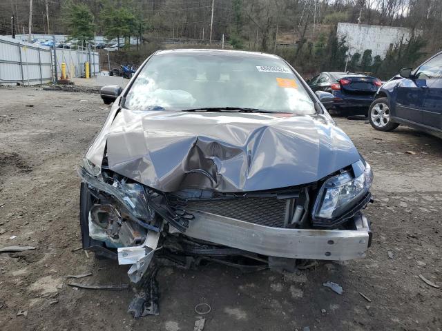 19XFB2F82FE270666 - 2015 HONDA CIVIC EX GRAY photo 5