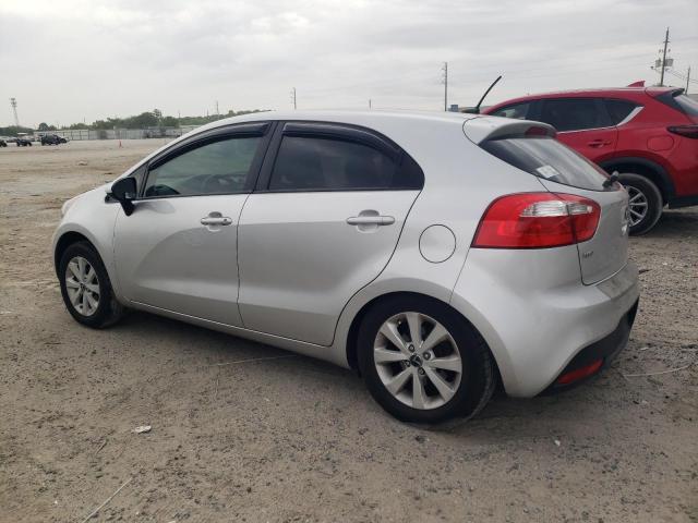 KNADN5A3XD6207407 - 2013 KIA RIO EX SILVER photo 2