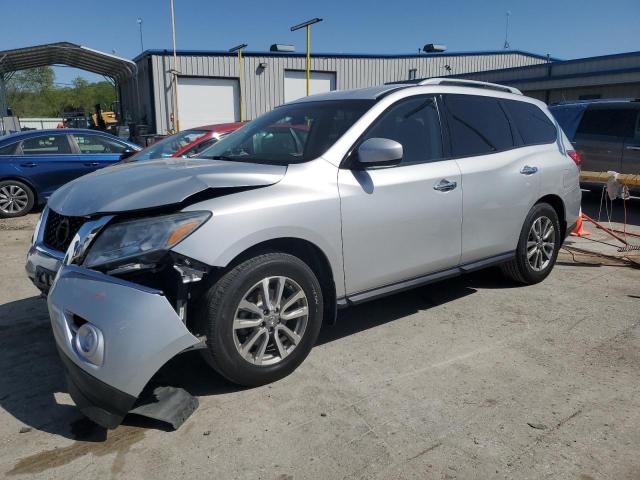 5N1AR2MN1EC694789 - 2014 NISSAN PATHFINDER S 银色 照片 1