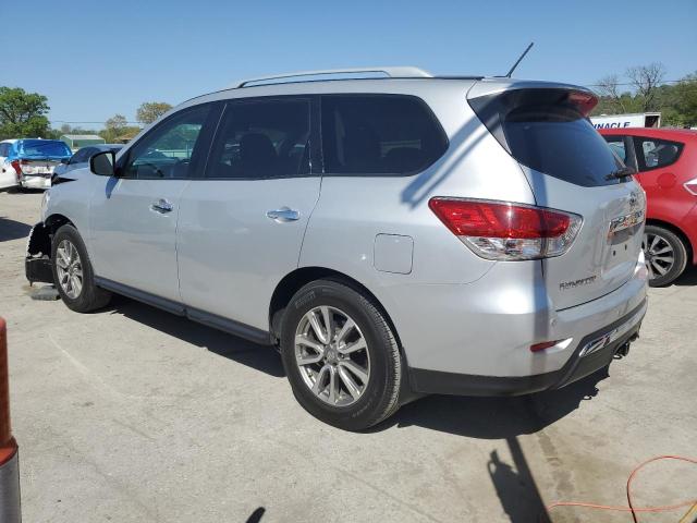 5N1AR2MN1EC694789 - 2014 NISSAN PATHFINDER S 银色 照片 2