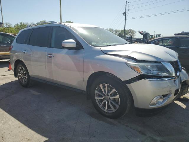 5N1AR2MN1EC694789 - 2014 NISSAN PATHFINDER S 银色 照片 4