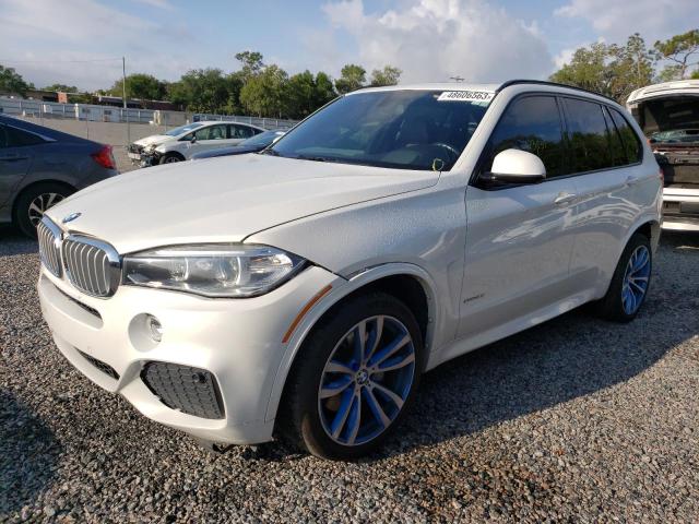 5UXKR6C59F0J77050 - 2015 BMW X5 XDRIVE50I WHITE photo 1