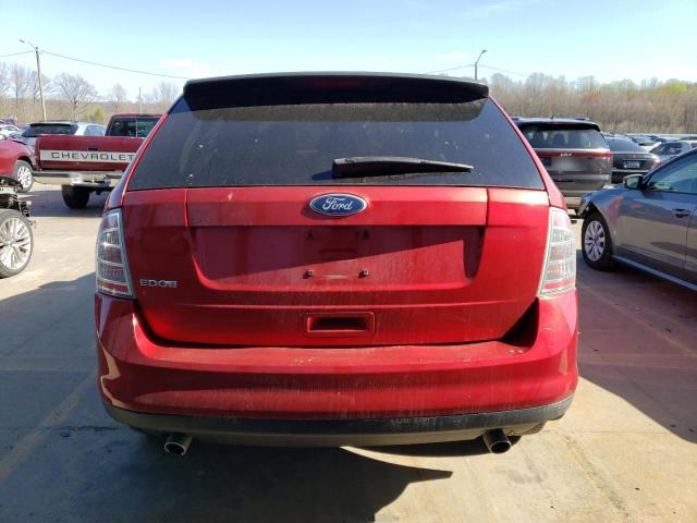 2FMDK3GC6ABB25593 - 2010 FORD EDGE SE RED photo 6