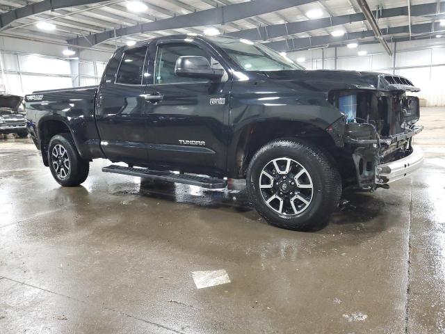 5TFUY5F11KX860393 - 2019 TOYOTA TUNDRA DOUBLE CAB SR/SR5 BLACK photo 4