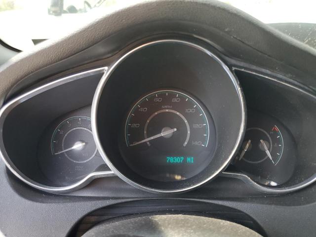 1G1ZC5E04CF321148 - 2012 CHEVROLET MALIBU 1LT ვერცხლისფერი ფოტო 9