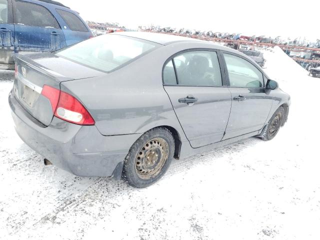 2HGFA16289H010176 - 2009 HONDA CIVIC DX GRAY photo 3