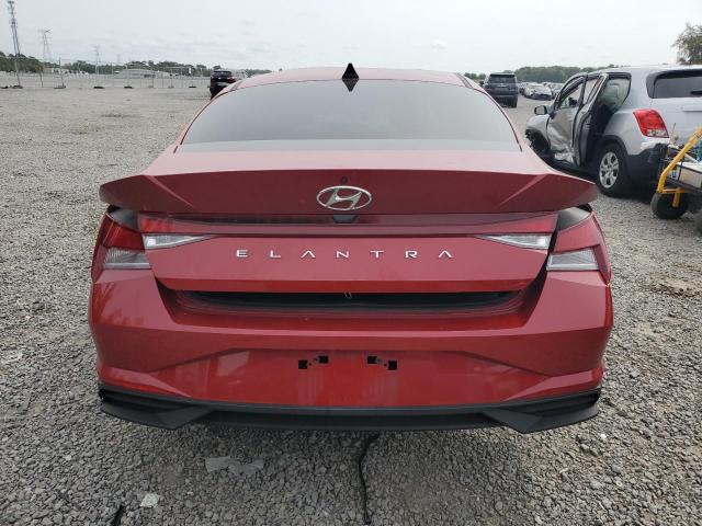 KMHLL4AGXPU445576 - 2023 HYUNDAI ELANTRA SE RED photo 6