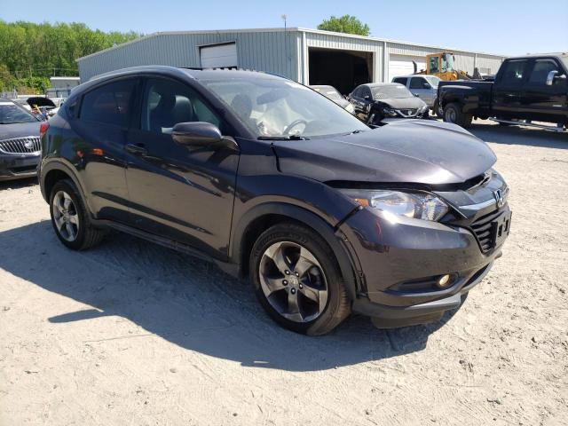 3CZRU6H75HM715729 - 2017 HONDA HR-V EXL BLACK photo 4