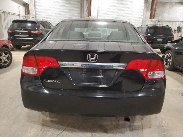 19XFA1F86BE015140 - 2011 HONDA CIVIC EX BLACK photo 6