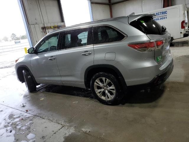 5TDJKRFH8FS164778 - 2015 TOYOTA HIGHLANDER XLE 银色 照片 2