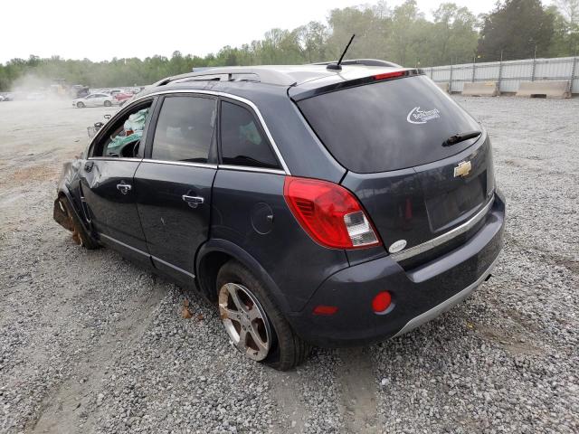 3GNAL3EKXDS557155 - 2013 CHEVROLET CAPTIVA LT GRAY photo 2