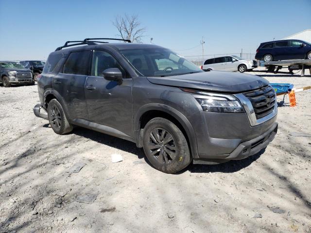 5N1DR3BC2NC243200 - 2022 NISSAN PATHFINDER SV GRAY photo 4