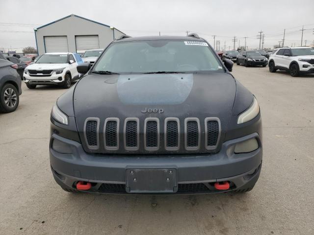 1C4PJMBS7FW785219 - 2015 JEEP CHEROKEE TRAILHAWK BLACK photo 5
