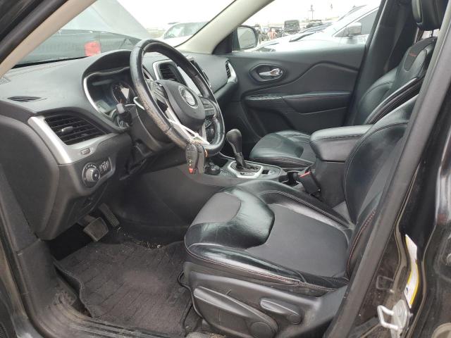 1C4PJMBS7FW785219 - 2015 JEEP CHEROKEE TRAILHAWK BLACK photo 7