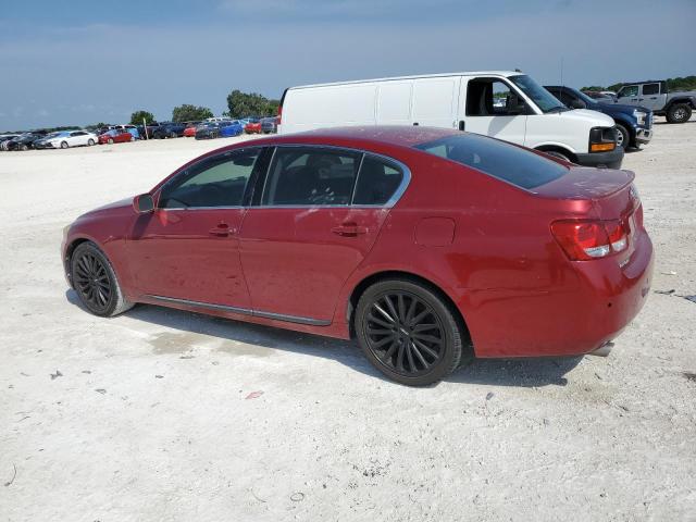 JTHBN96S465003971 - 2006 LEXUS GS 430 RED photo 2