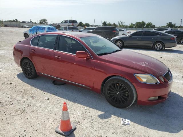 JTHBN96S465003971 - 2006 LEXUS GS 430 RED photo 4