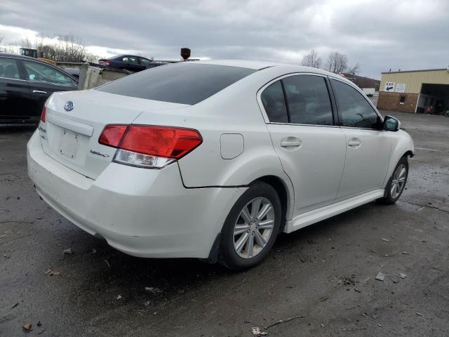 4S3BMCF60A3243351 - 2010 SUBARU LEGACY 3.6 2.5I PREMIUM WHITE photo 3