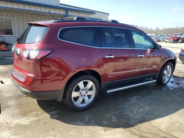 1GNKVJKD7FJ383185 - 2015 CHEVROLET TRAVERSE LTZ RED photo 3