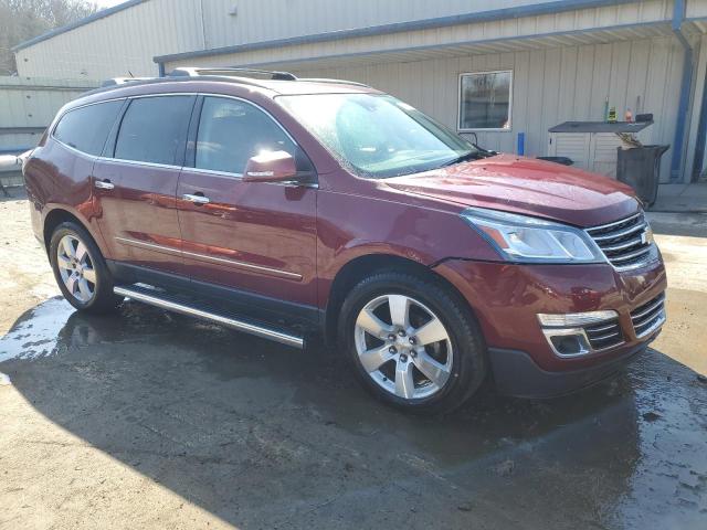 1GNKVJKD7FJ383185 - 2015 CHEVROLET TRAVERSE LTZ RED photo 4