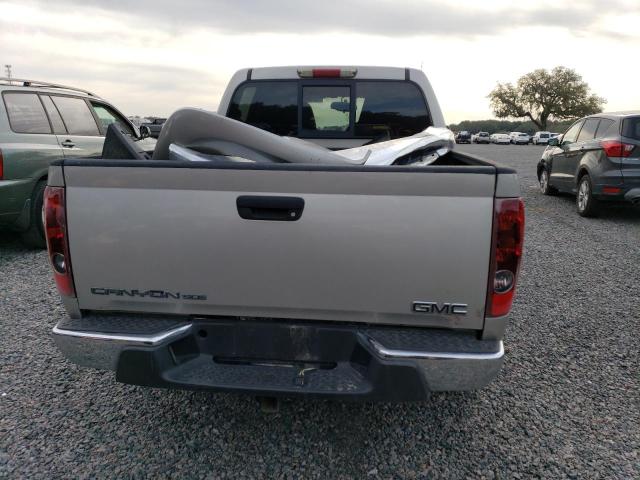 1GTDS43E588188635 - 2008 GMC CANYON SLE BEIGE photo 6