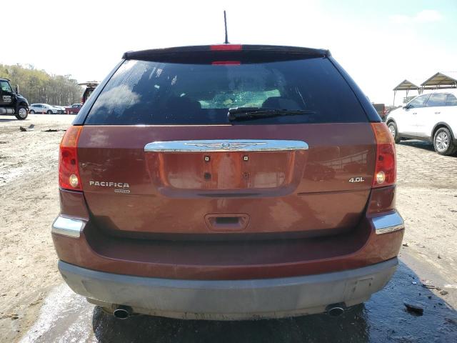 2A8GM68X17R246877 - 2007 CHRYSLER PACIFICA TOURING MAROON photo 6