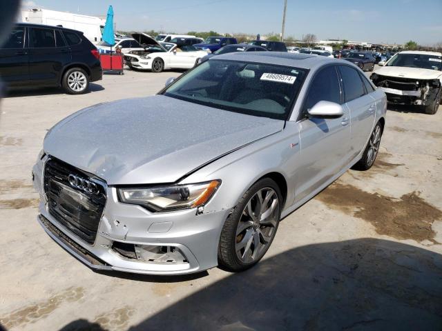 WAUHGAFC6DN078925 - 2013 AUDI A6 PRESTIGE ვერცხლისფერი ფოტო 1