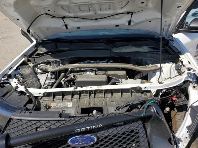 1FM5K8ABXNGC36163 - 2022 FORD EXPLORER POLICE INTERCEPTOR 白色 照片 11