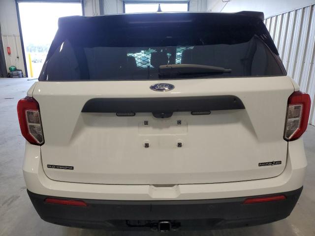 1FM5K8ABXNGC36163 - 2022 FORD EXPLORER POLICE INTERCEPTOR 白色 照片 6