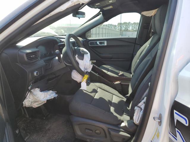 1FM5K8ABXNGC36163 - 2022 FORD EXPLORER POLICE INTERCEPTOR 白色 照片 7