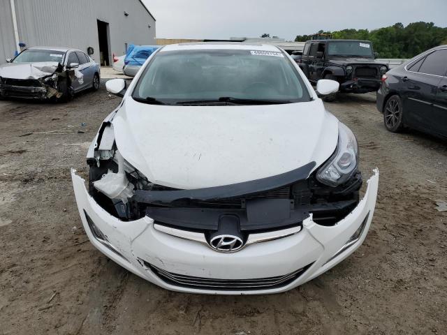 5NPDH4AE3FH584501 - 2015 HYUNDAI ELANTRA SE WHITE photo 5