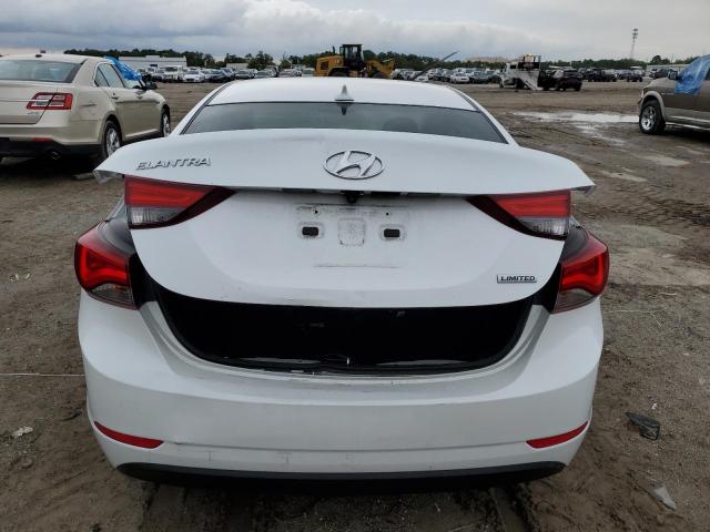 5NPDH4AE3FH584501 - 2015 HYUNDAI ELANTRA SE WHITE photo 6