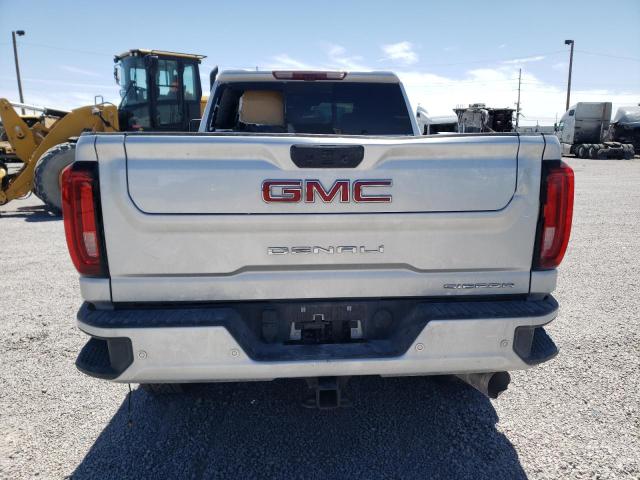 1GT49WEY0NF346787 - 2022 GMC SIERRA K3500 DENALI SILVER photo 6