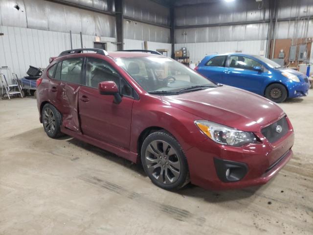 JF1GPAL68D2831777 - 2013 SUBARU IMPREZA SPORT PREMIUM MAROON photo 4