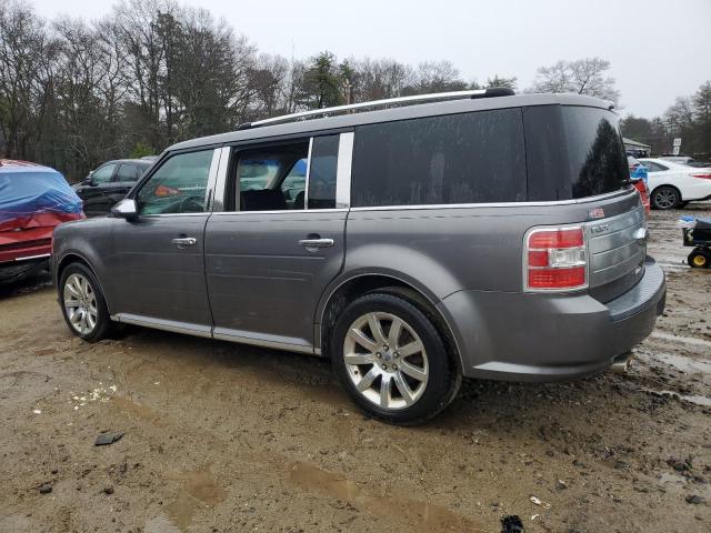 2FMGK5DC3ABB10157 - 2010 FORD FLEX LIMITED GRAY photo 2