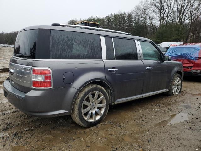 2FMGK5DC3ABB10157 - 2010 FORD FLEX LIMITED GRAY photo 3