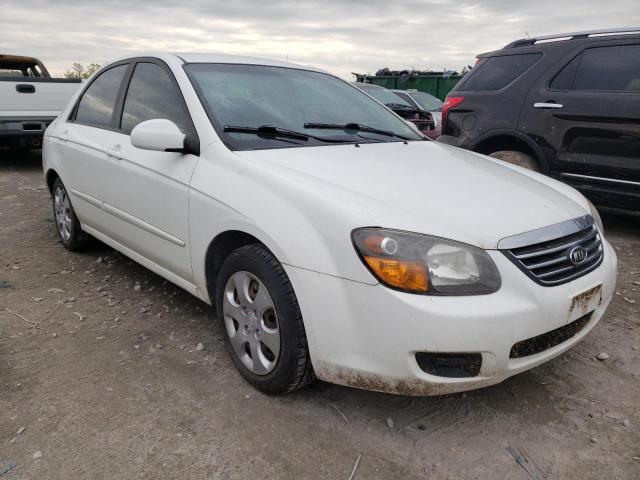 KNAFE221295657831 - 2009 KIA SPECTRA EX WHITE photo 1