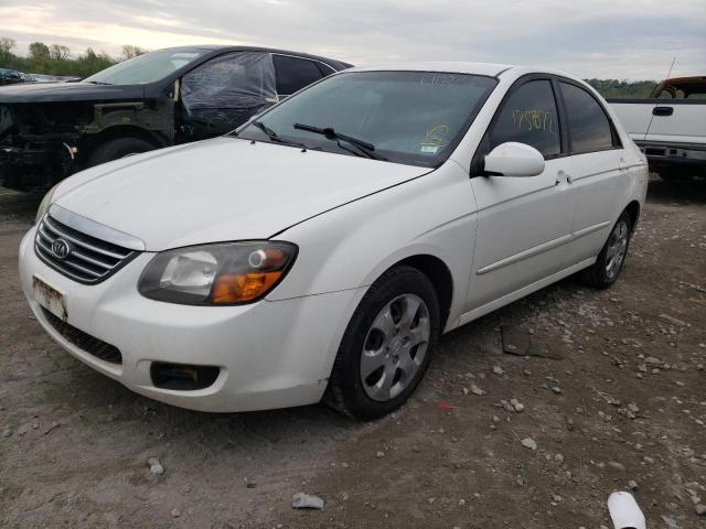 KNAFE221295657831 - 2009 KIA SPECTRA EX WHITE photo 2