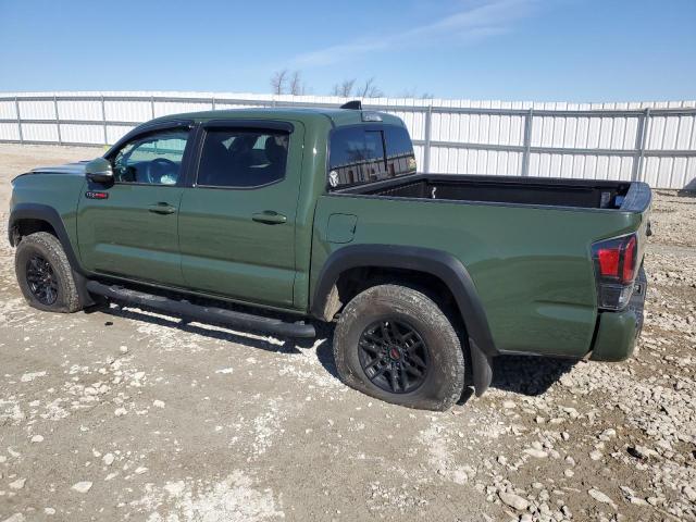 5TFCZ5AN4LX215516 - 2020 TOYOTA TACOMA DOUBLE CAB GREEN photo 2