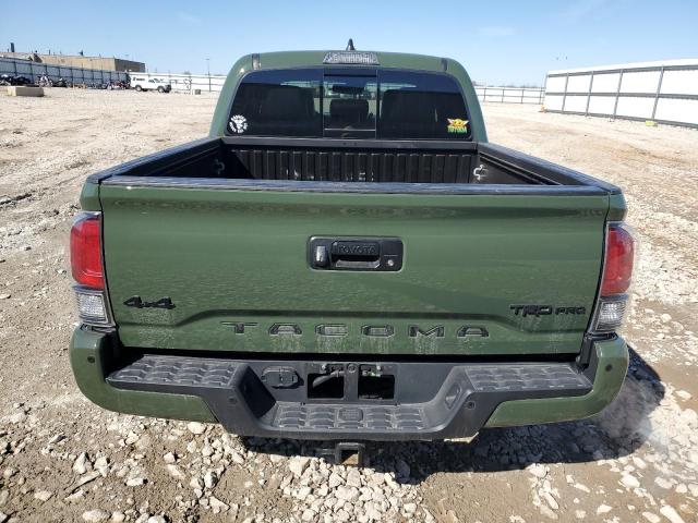 5TFCZ5AN4LX215516 - 2020 TOYOTA TACOMA DOUBLE CAB GREEN photo 6