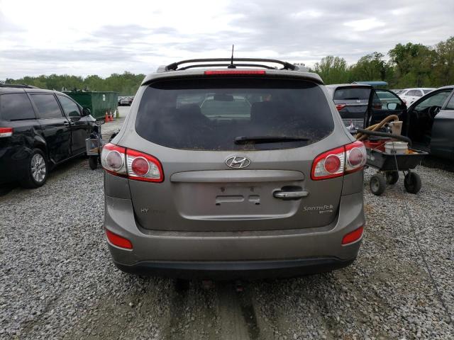 5XYZK4AG8BG061436 - 2011 HYUNDAI SANTA FE LIMITED GRAY photo 6