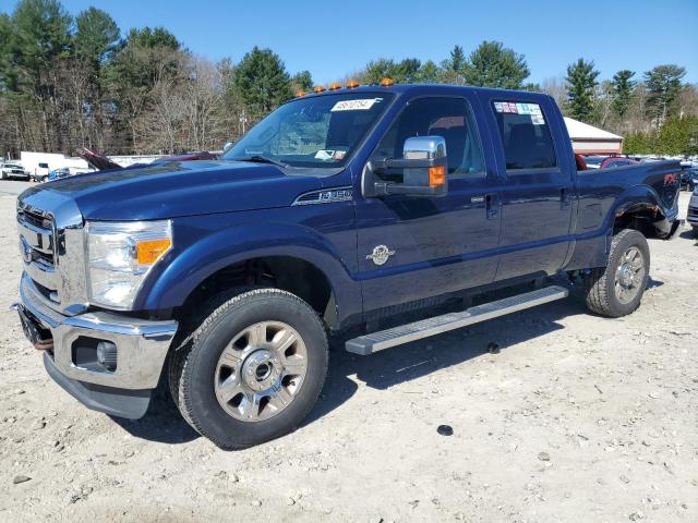 1FT8W3BT0CEB27400 - 2012 FORD F350 SUPER DUTY BLUE photo 1