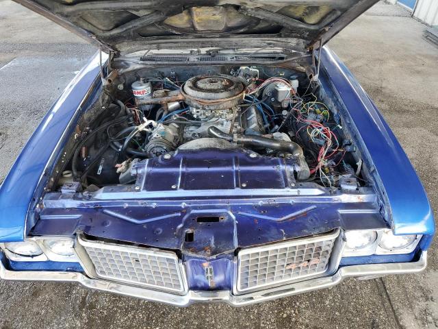 3J67K2M160111 - 1972 OLDSMOBILE CUTLASS SU TWO TONE photo 11