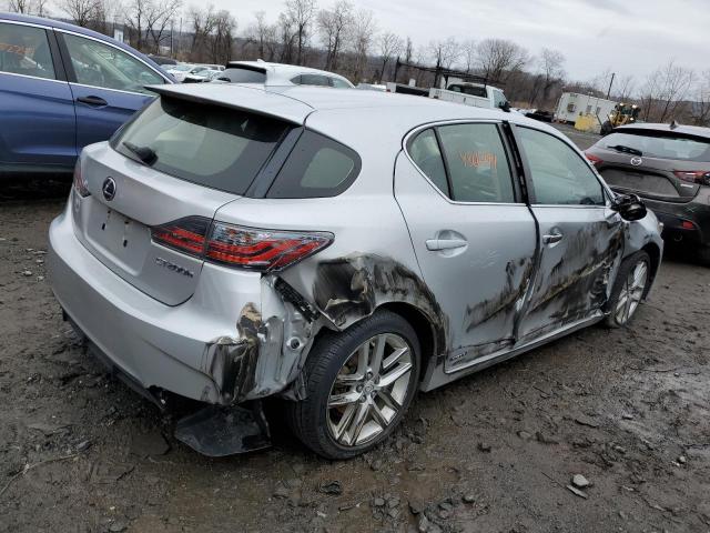 JTHKD5BH1F2225746 - 2015 LEXUS CT 200 SILVER photo 3