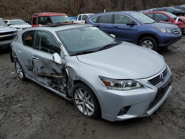 JTHKD5BH1F2225746 - 2015 LEXUS CT 200 SILVER photo 4