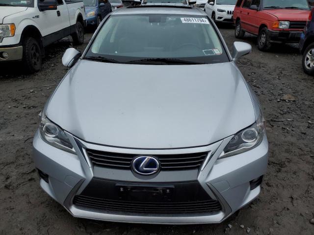 JTHKD5BH1F2225746 - 2015 LEXUS CT 200 SILVER photo 5