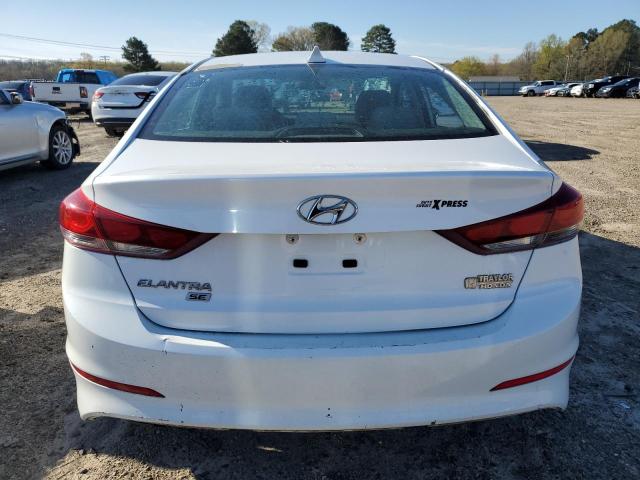 5NPD74LF2HH064981 - 2017 HYUNDAI ELANTRA SE WHITE photo 6