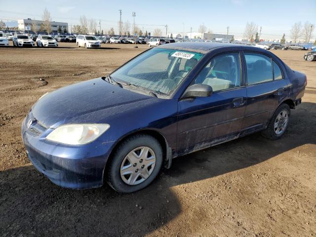 2HGES16324H925406 - 2004 HONDA CIVIC DX VP 蓝色 照片 1