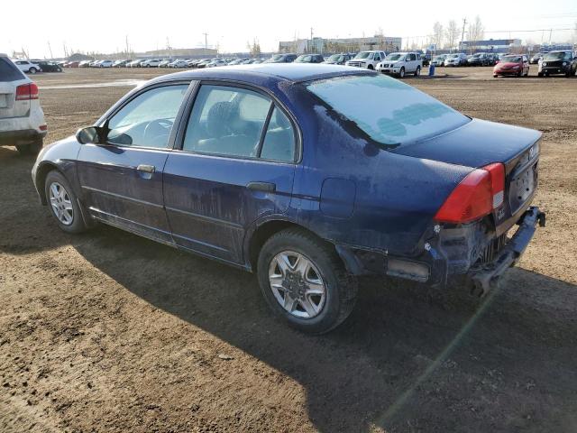 2HGES16324H925406 - 2004 HONDA CIVIC DX VP 蓝色 照片 2