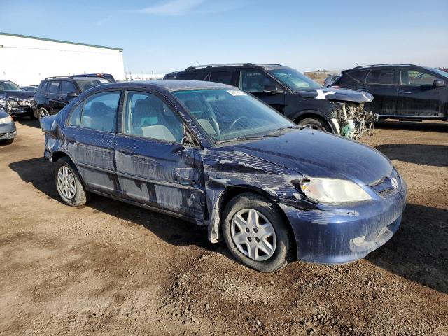 2HGES16324H925406 - 2004 HONDA CIVIC DX VP 蓝色 照片 4